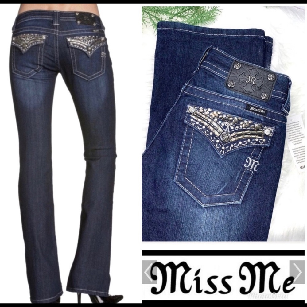 Miss Me Boot Cut Jeans 25